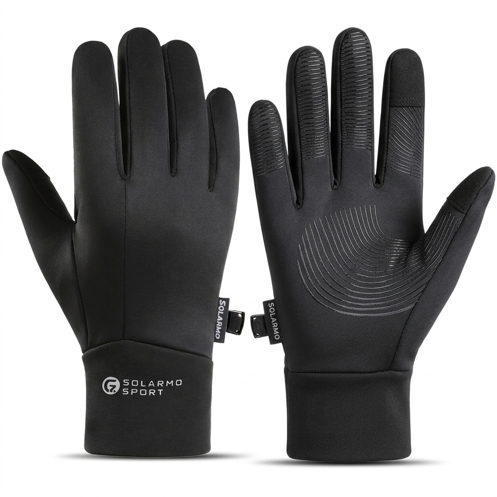 Cycling Gear Weather - 남성용 겨울 스포츠 장갑, 터치스크린 및