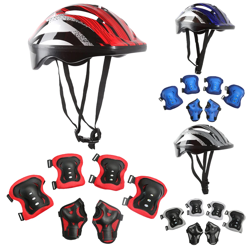 Cycling Safety Gear For Kids - 7Pcs 자전거 스포츠 보호 장비 세트
