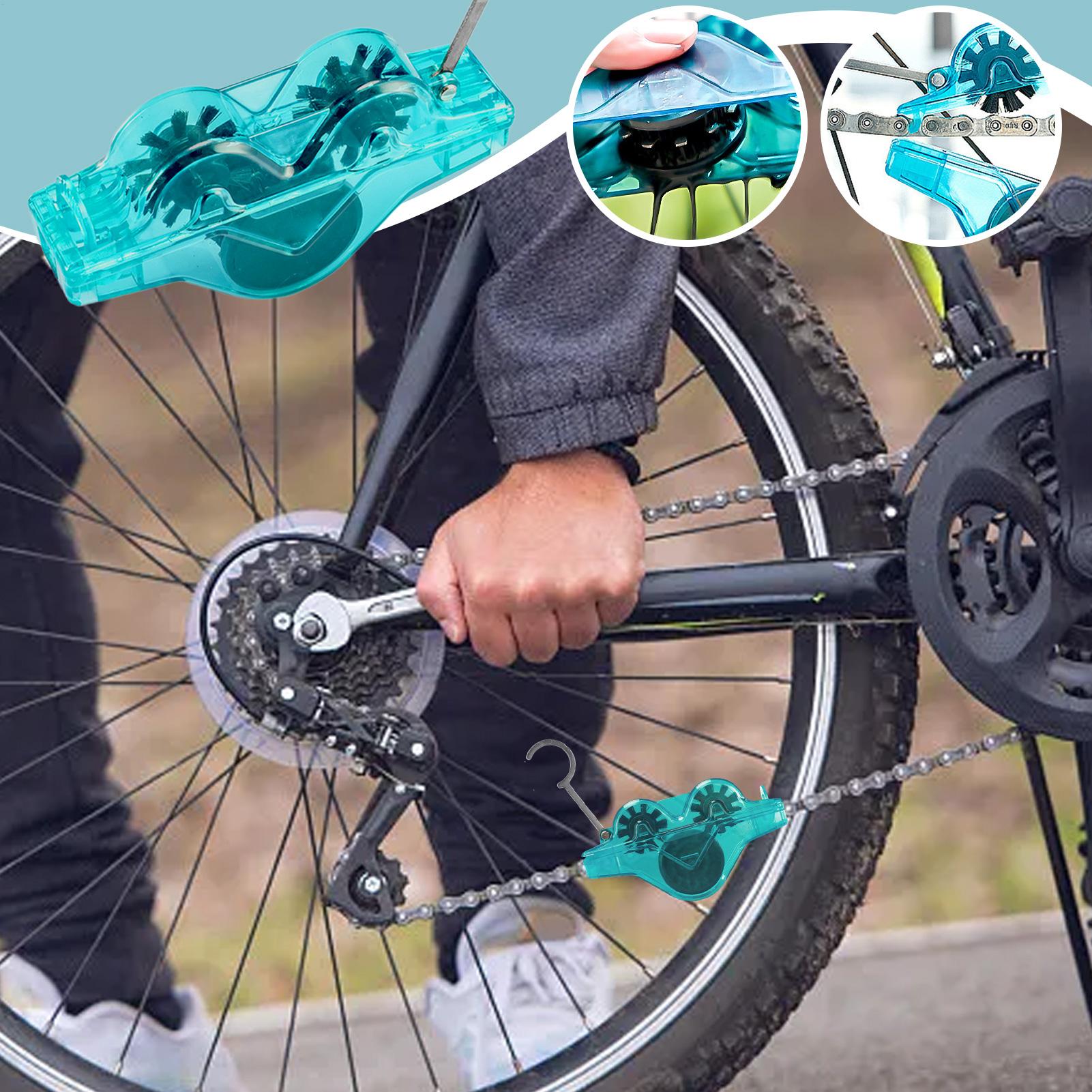 Cycling Gear And Accessories - 자전거 체인 클리너 360도 회전 브러쉬가
