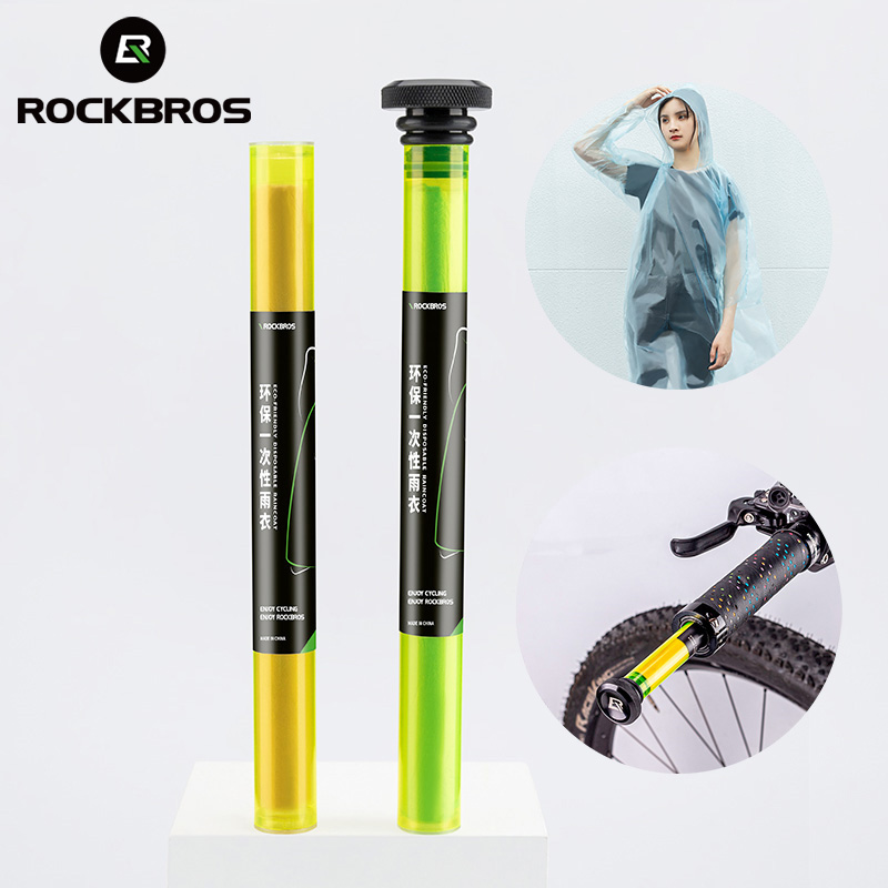 Cycling Gear Rain - ROCKBROS 남녀공용 두꺼운 자전거 비옷, 전기