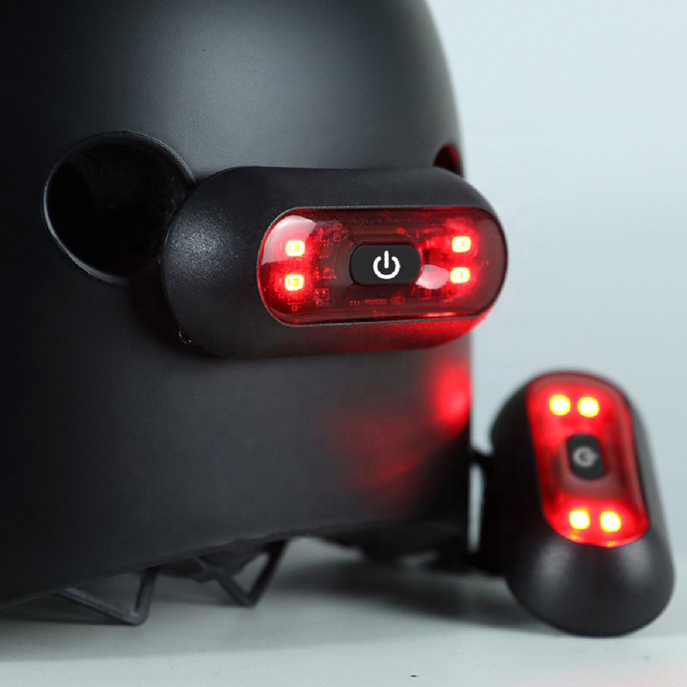 Cycling Gear And Accessories - 4 램프 구슬 자전거 헬멧 Led