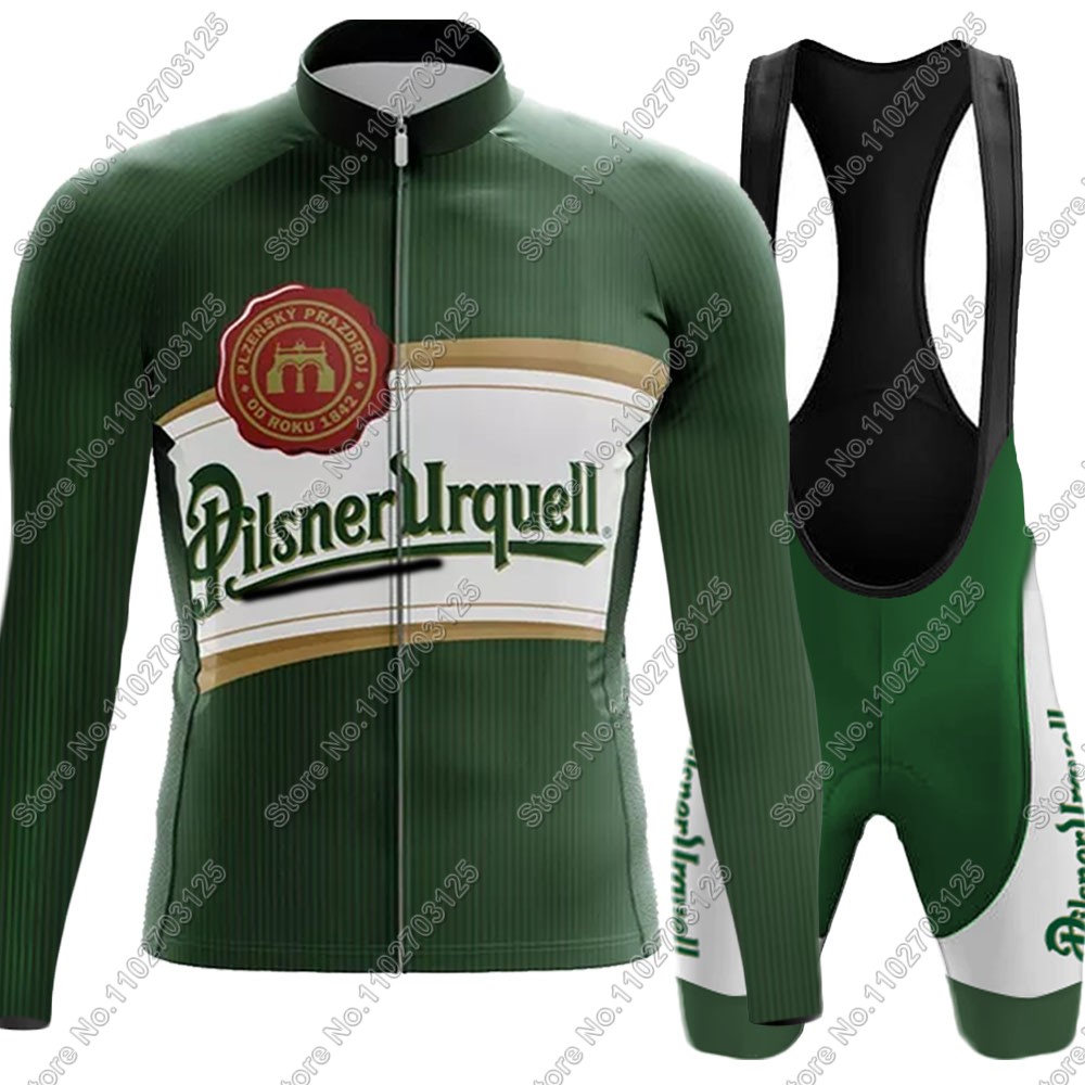 Padded Cycling Shorts - 2025 음료 맥주 사이클링 저지 세트