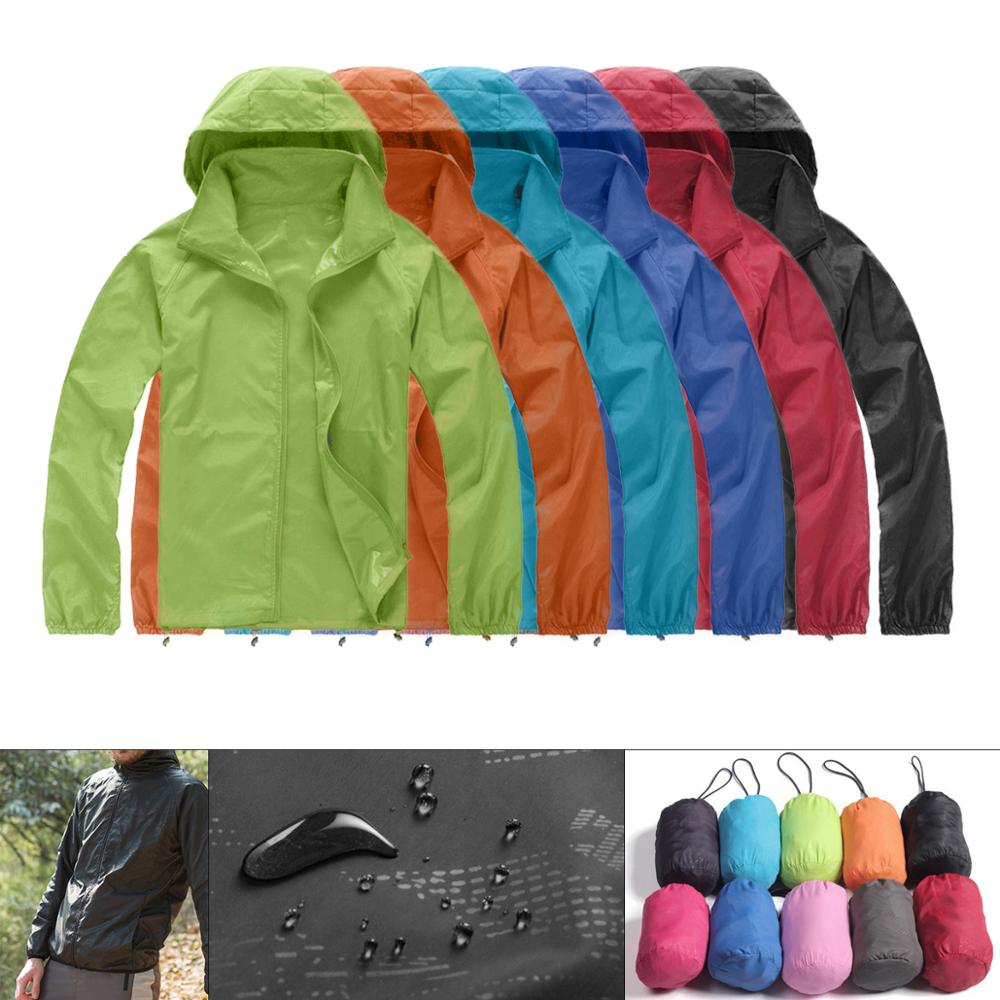 Cycling Gear Rain - 남여 방수 패브릭 방풍 초경량 빠른