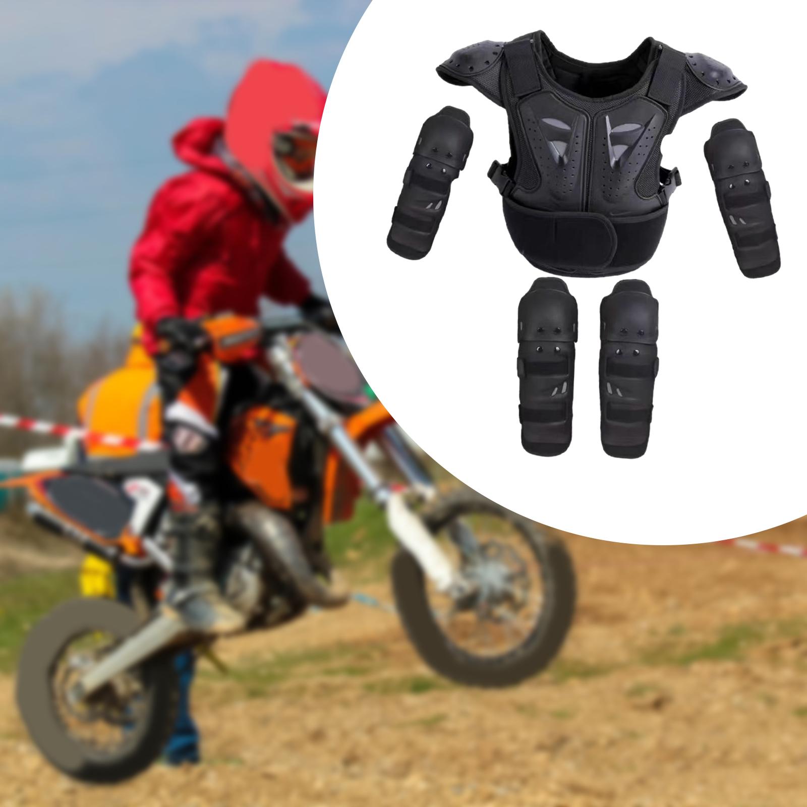 Cycling Safety Gear For Kids - 어린이 오토바이 보호복 전신 가슴 척추