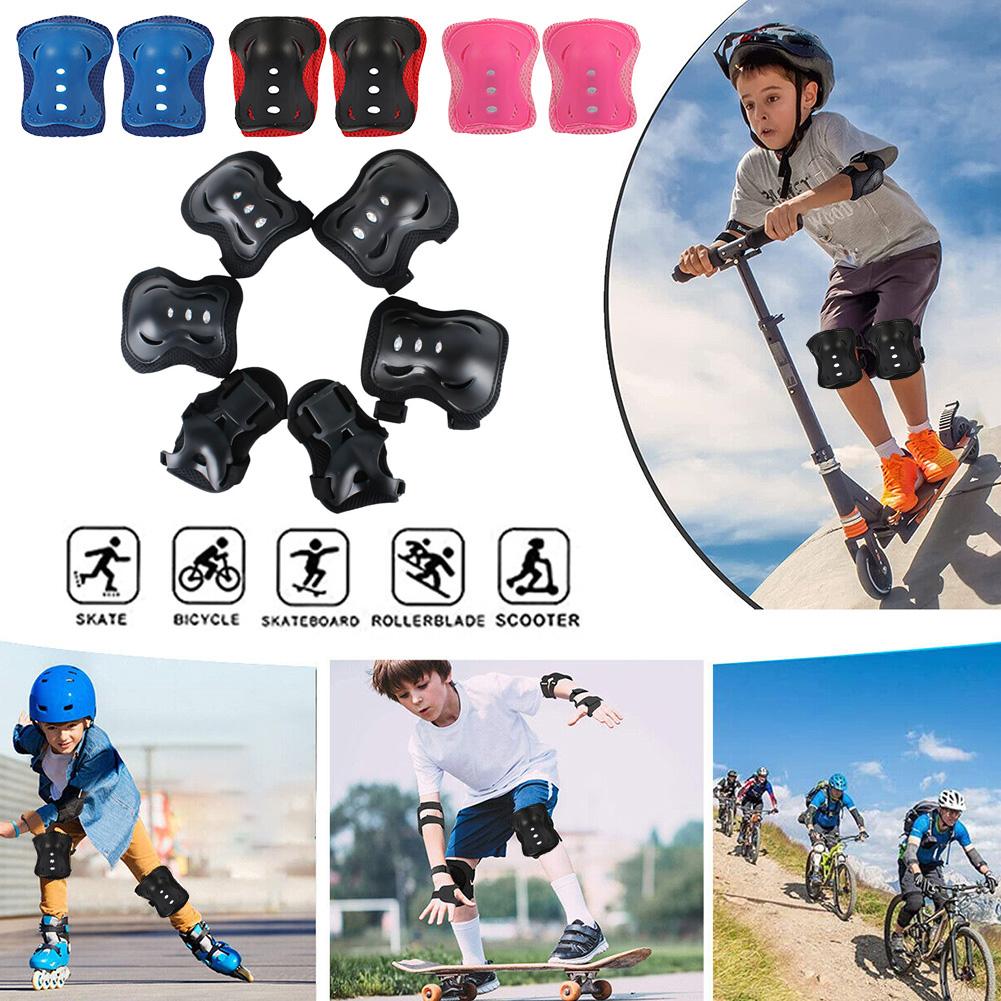 Cycling Safety Gear For Kids - 6Pcs 어린이 보호 장비 세트 조정
