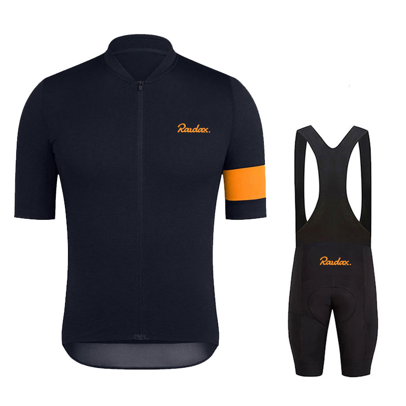 Padded Cycling Shorts - Raudax 남자 짧은 소매 사이클링 저지