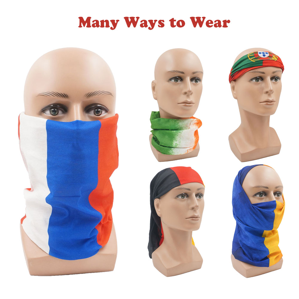 Cycling Headwear - 유럽 국가 얼굴 및 목 각반,