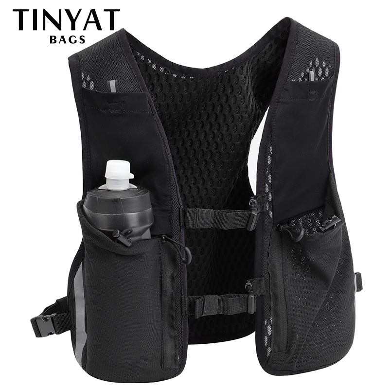 Reflective Cycling Vest - TINYAT 반사 다기능 조끼 가방 남성용