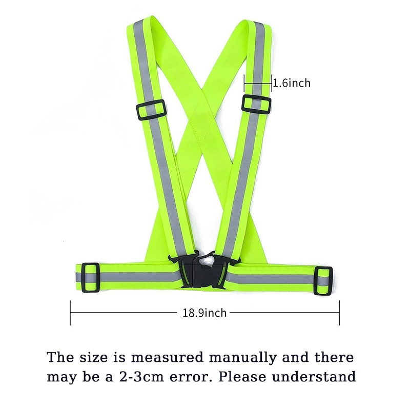 반사 안전 조끼 - 야외 조깅, 사이클링, 걷기 및 승 - Reflective Cycling Vest 리뷰 및 가격