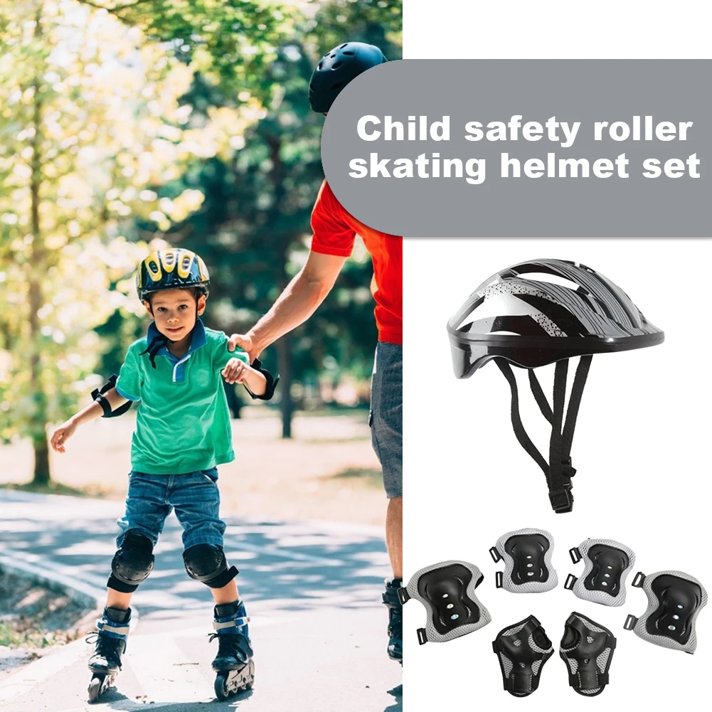 7Pcs 자전거 스포츠 보호 장비 세트 조정 가능한 어 - Cycling Safety Gear For Kids 리뷰 및 가격