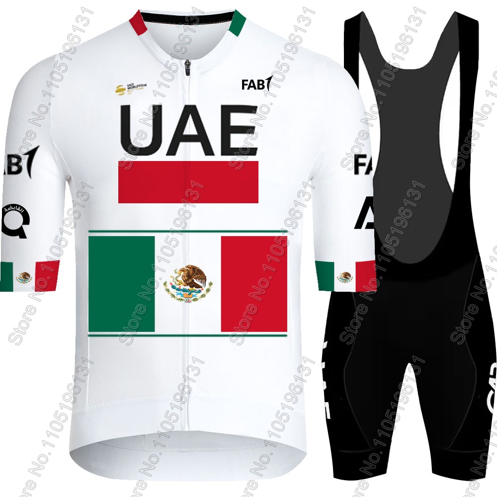 UAE 멕시코 2026 팀 사이클링 저지 세트 반팔 챔 - Padded Cycling Shorts 리뷰 및 가격