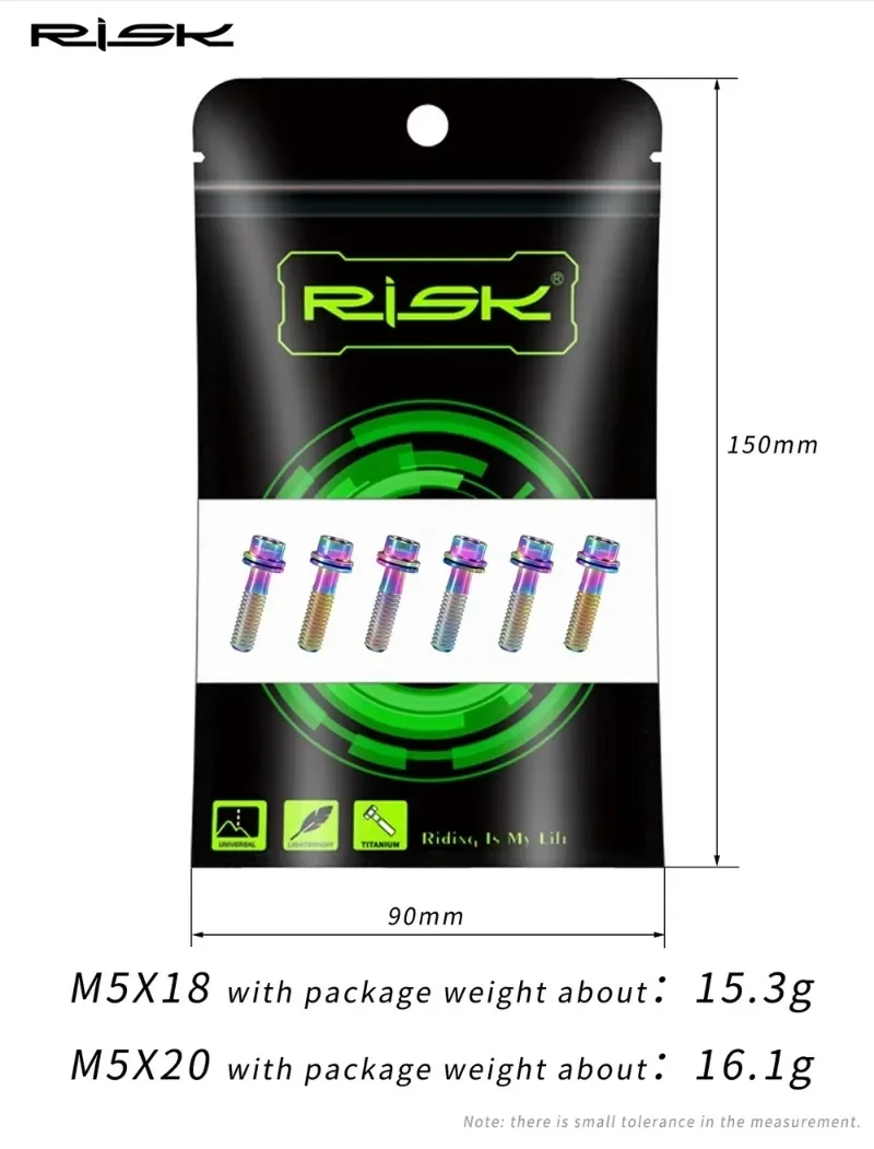 RISK 티타늄 자전거 핸들 바 스템 나사, 초경량 M - Xc Mtb Gear 리뷰 및 가격