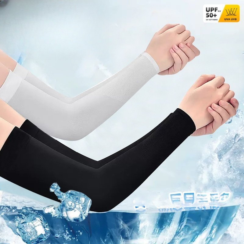 2pcs 아이스 실크 팔 슬리브, 남성 여성을 위한 통 - Cycling Gear 리뷰 및 가격