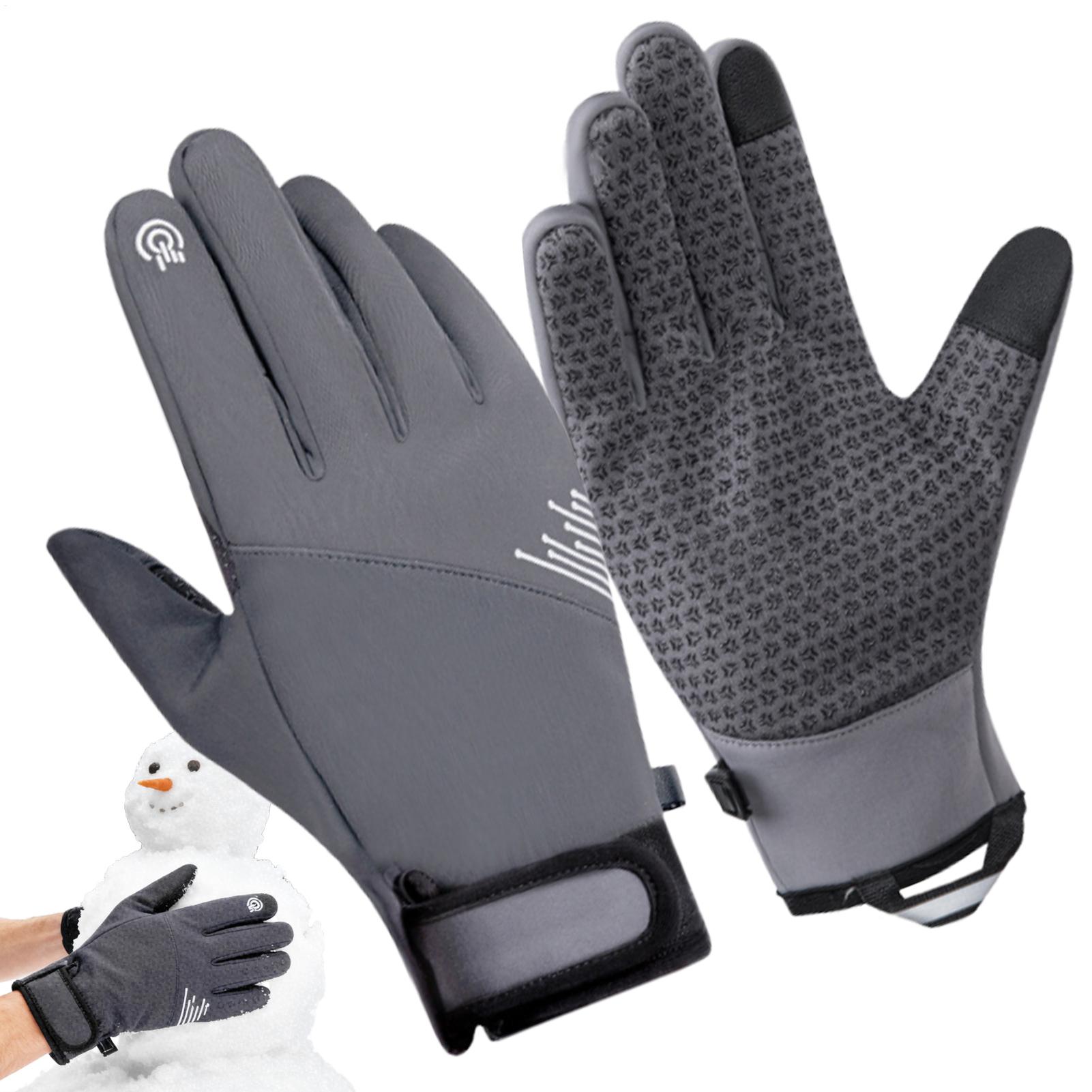 겨울 장갑 방풍 터치스크린 추운 날씨 장비 눈 장갑 터 - Cycling Gear Weather 리뷰 및 가격
