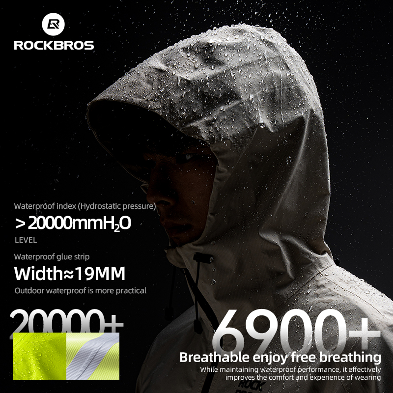 ROCKBROS 남녀공용 방수 사이클링 재킷, 통기성  - Cycling Gear Rain 리뷰 및 가격