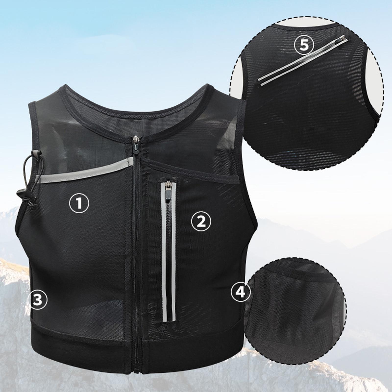 러닝 조끼 가방 가슴 팩 사이클링 야간 걷기를 위한 반 - Reflective Cycling Vest 리뷰 및 가격