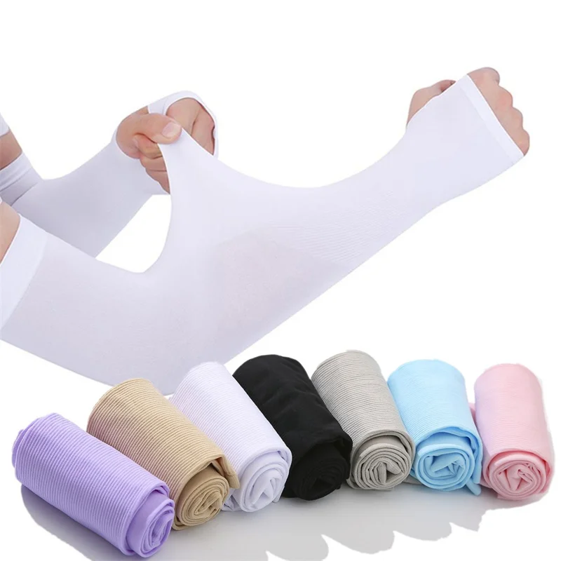 남성과 여성을 위한 자외선 차단 아이스 실크 슬리브 운 - Cycling Gear 리뷰 및 가격