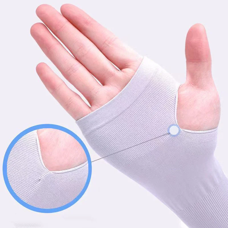 남성과 여성을 위한 자외선 차단 아이스 실크 슬리브 운 - Cycling Gear 리뷰 및 가격