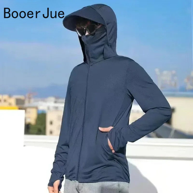 UPF50+ 남성용 자외선 차단 얇은 메쉬 빠른 건조  - Cycling Gear 리뷰 및 가격