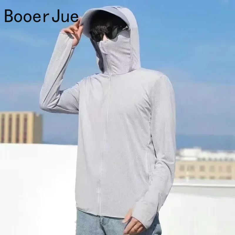 UPF50+ 남성용 자외선 차단 얇은 메쉬 빠른 건조  - Cycling Gear 리뷰 및 가격