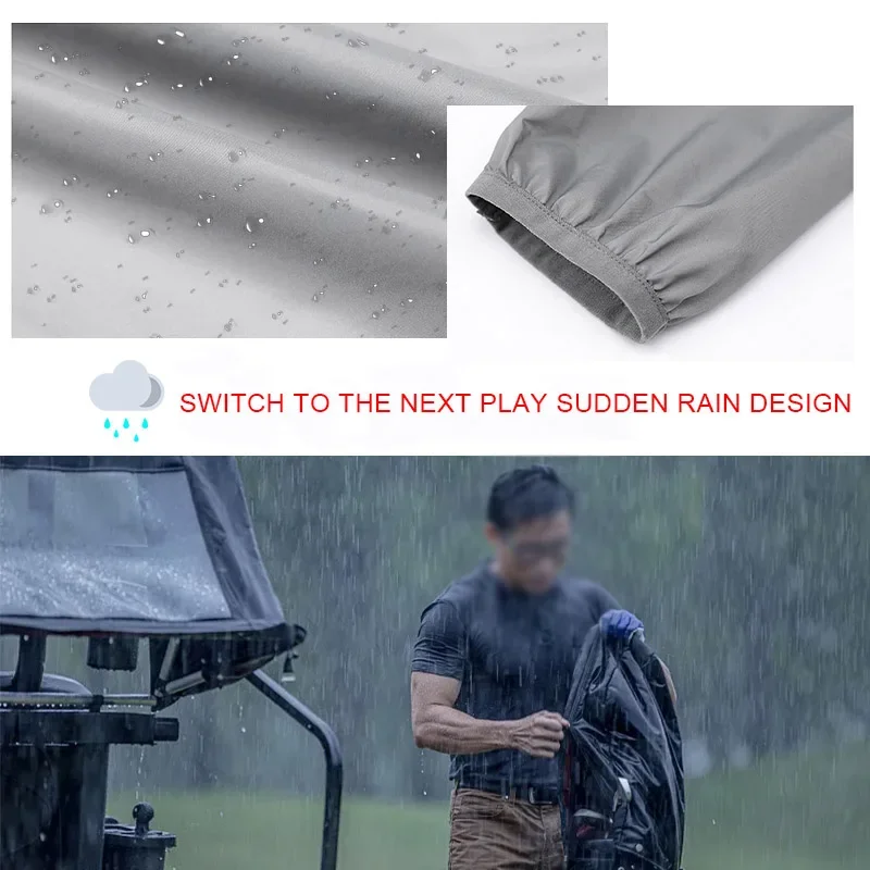성인용 방수 골프 비옷, 경량 재킷, 야외 오토바이,  - Cycling Gear Rain 리뷰 및 가격