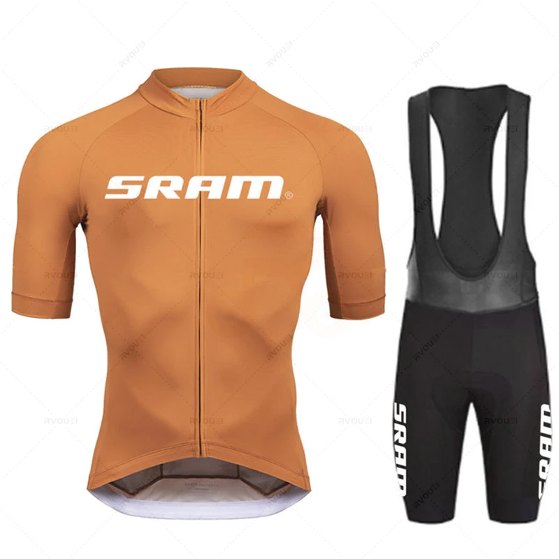 2024 Sram Pro 사이클링 저지 세트 남성용 턱 - Padded Cycling Shorts 리뷰 및 가격