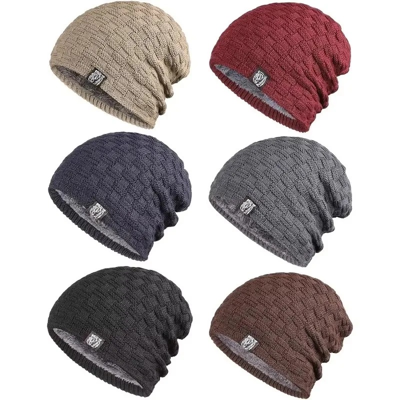 남성용 플러시 안감 비니 겨울 모자 야외 스포츠 따뜻한 - Cycling Gear Weather 리뷰 및 가격