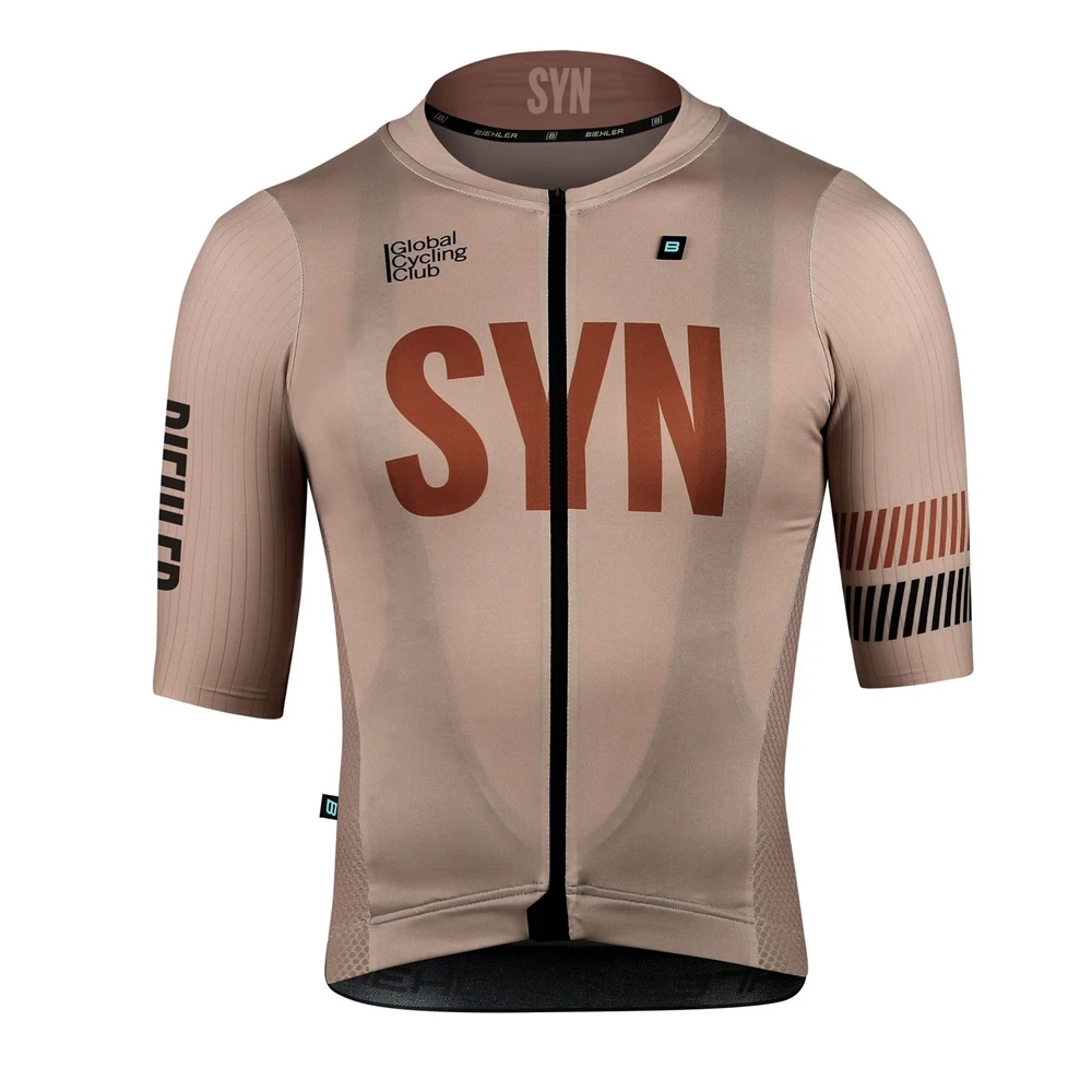 SYN 다크 브라운 남성용 반팔 사이클링 저지 및 턱받 - Padded Cycling Shorts 리뷰 및 가격