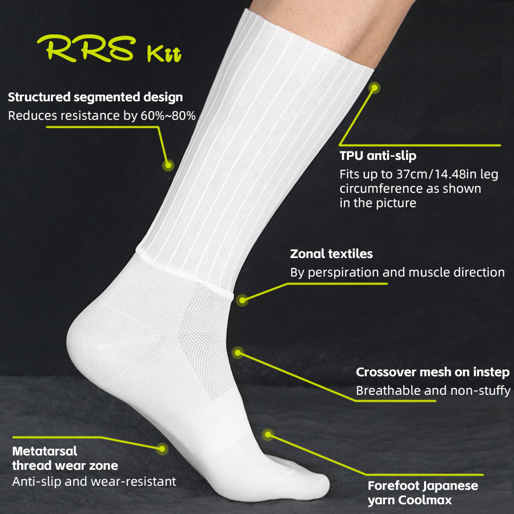 Rrskit 여름 사이클링 공기역학 양말 TPU 안티  - Cycling Gear 리뷰 및 가격