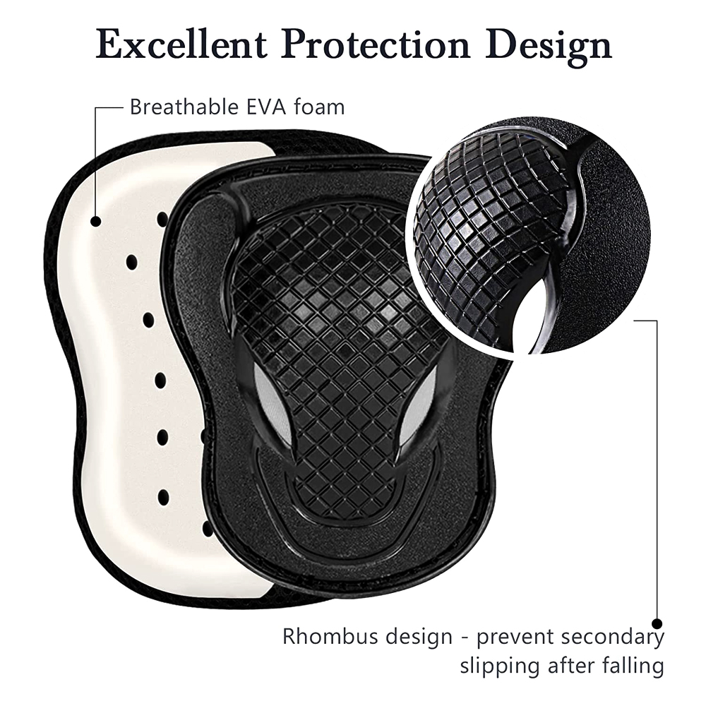 GOMOREON 6 개/대 어린이 안전 무릎 패드 팔꿈 - Cycling Safety Gear For Kids 리뷰 및 가격