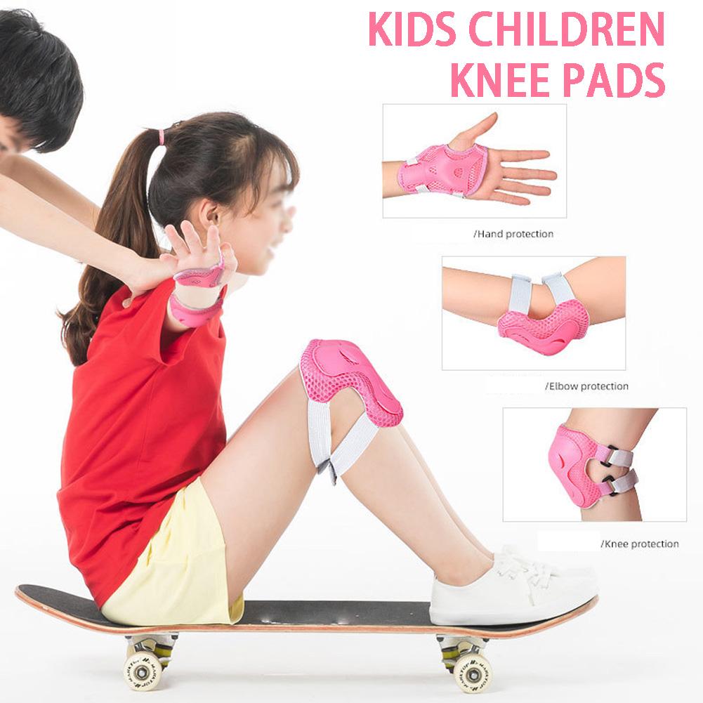 6Pcs 어린이 보호 장비 세트 조정 가능한 무릎 팔꿈 - Cycling Safety Gear For Kids 리뷰 및 가격