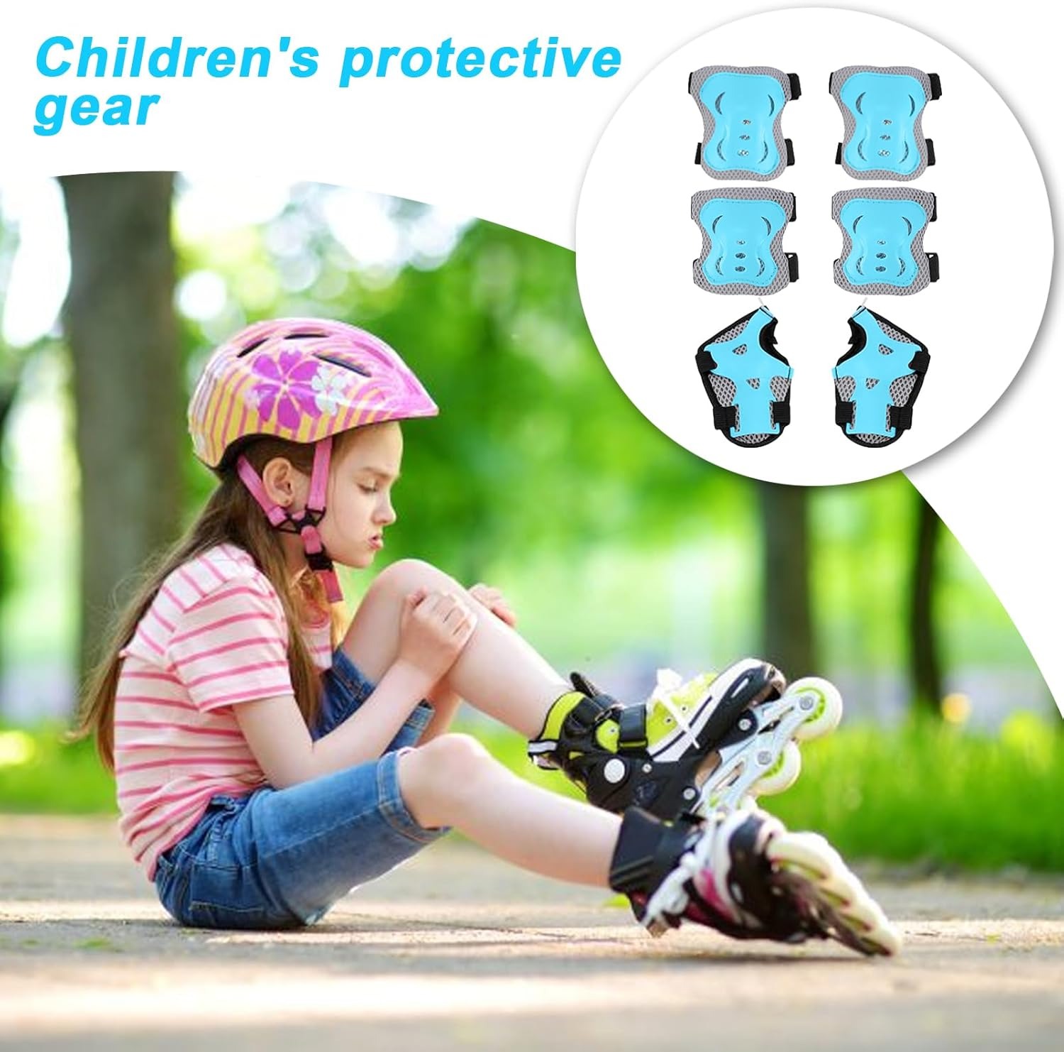 어린이 무릎 보호대 팔꿈치 보호대 3-7세 유아 남아  - Cycling Safety Gear For Kids 리뷰 및 가격