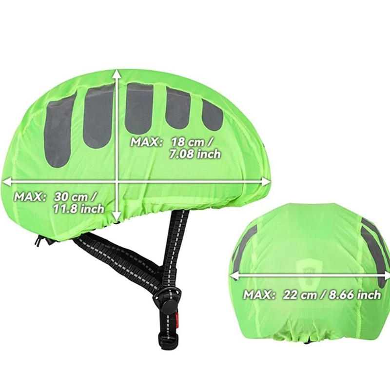 1 Pcs 자전거 헬멧 레인 커버 반사 스트립 방수 방 - Cycling High Gear 리뷰 및 가격