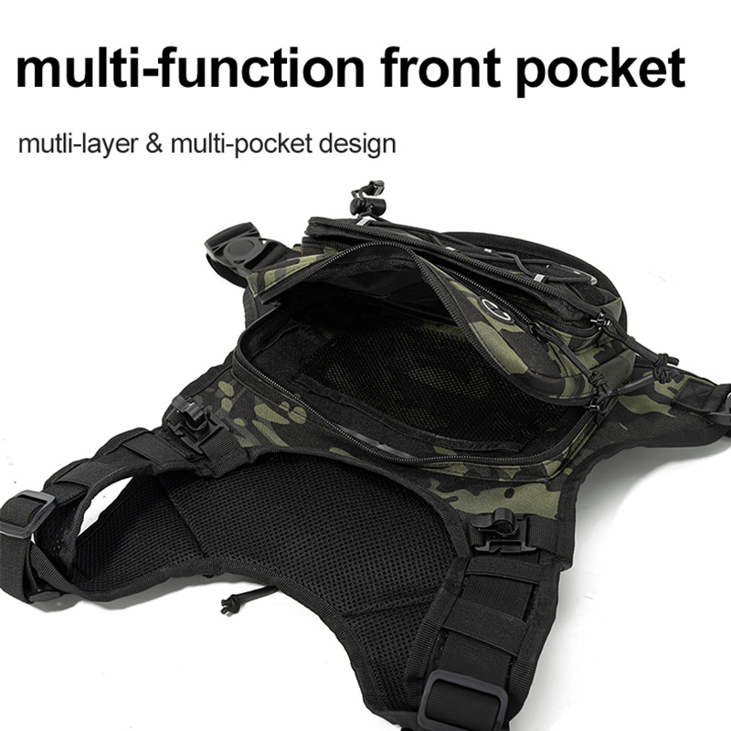 전술 가방 앞가슴 장비 조끼 배낭 캠핑 사냥 가방 남성 - Reflective Cycling Vest 리뷰 및 가격