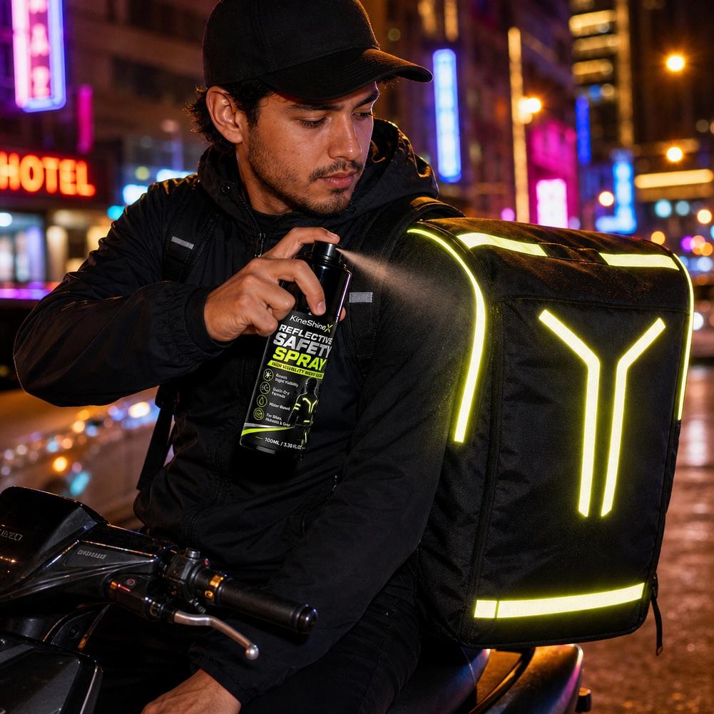 야간 반사 안전 스프레이 고가시성 코팅 페인트 - 자전 - Cycling High Gear 리뷰 및 가격